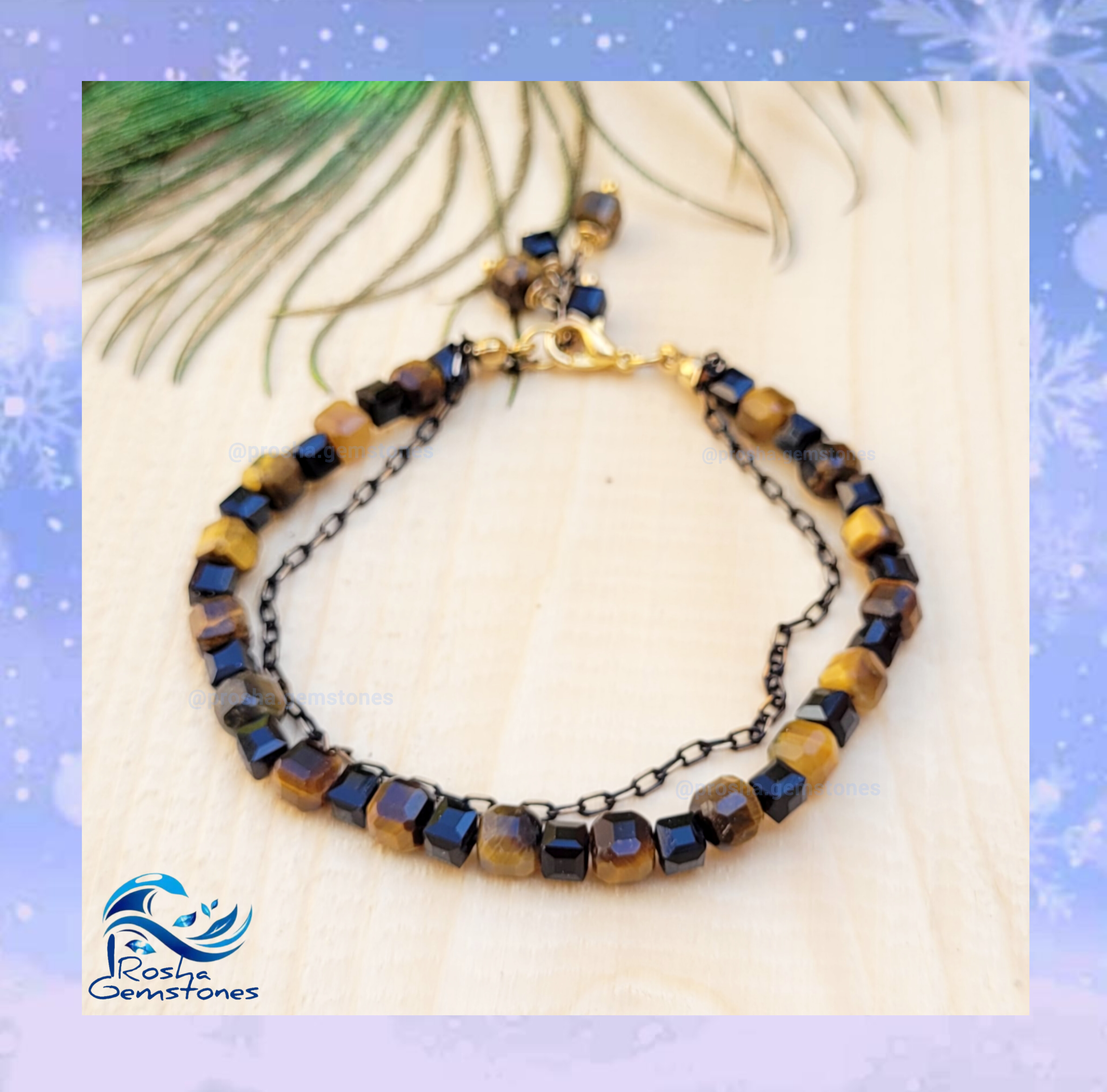 دستبند سنگ چشم ببر