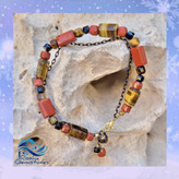 دستبند زنانه جاسپر و چشم ببر