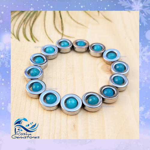 دستبند مردانه جید و حدید