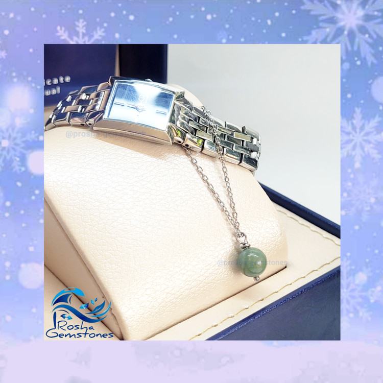 آویز مورگانایت سبز