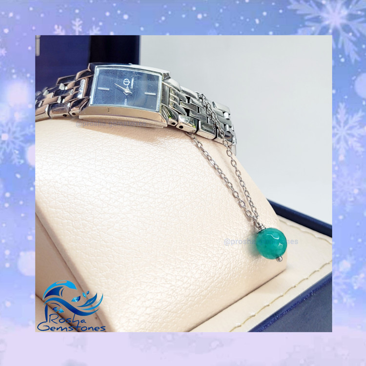 آویز جید سبز